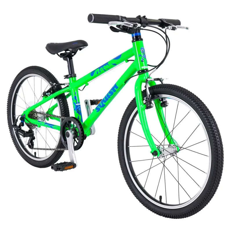 Squish 20 Inch Lightweight Kids Bike in Green-1