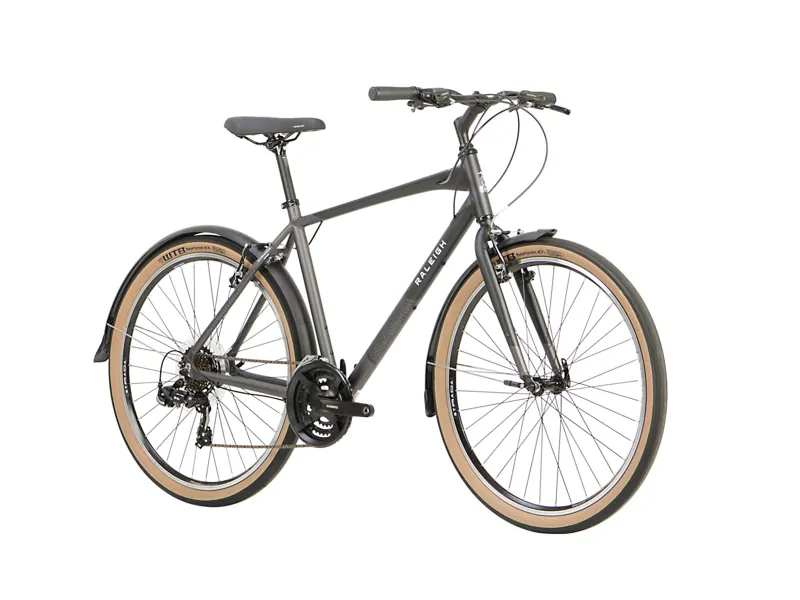 Raleigh Strada 650b Hybrid Bike in Grey-4