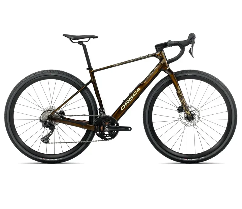 NEW - 2026 Orbea Terra M30TEAM Road Bike in Caramel Carbon View
