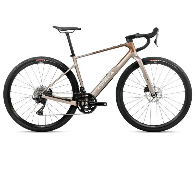 NEW - 2026 Orbea Terra M20TEAM Road Bike in Nickel - Cinnamon Matt