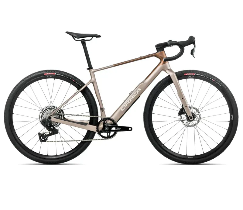 NEW - 2026 Orbea Terra M31eTEAM 1X in Nickel - Cinnamon Matt