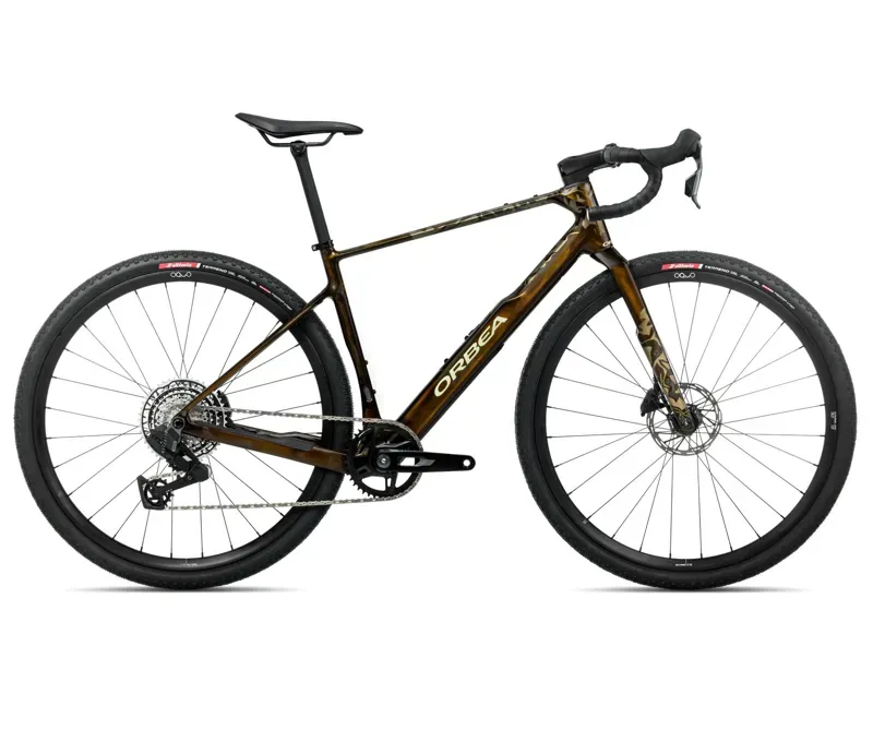 NEW - 2026 Orbea Terra M31eTEAM 1X in Caramel Carbon View