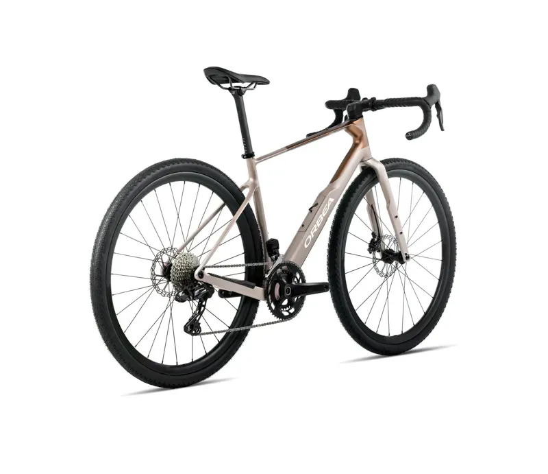 NEW - 2026 Orbea Terra M20TEAM Road Bike in Nickel - Cinnamon Matt-2
