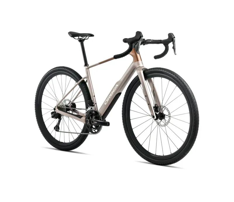 NEW - 2026 Orbea Terra M20TEAM Road Bike in Nickel - Cinnamon Matt-1