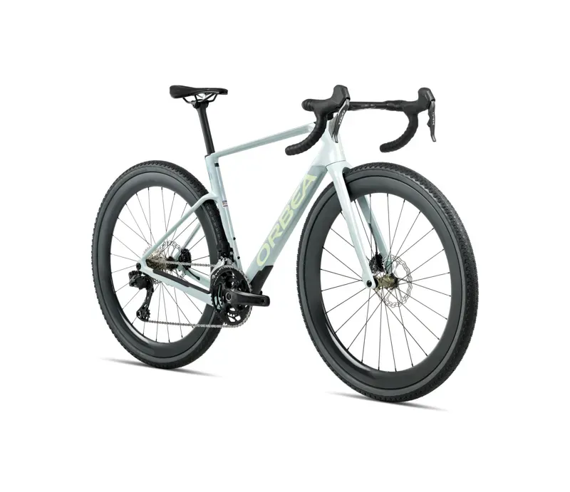 New 2026 Orbea Terra Race M20LTD Gravel Bike in Frozen Concrete-1