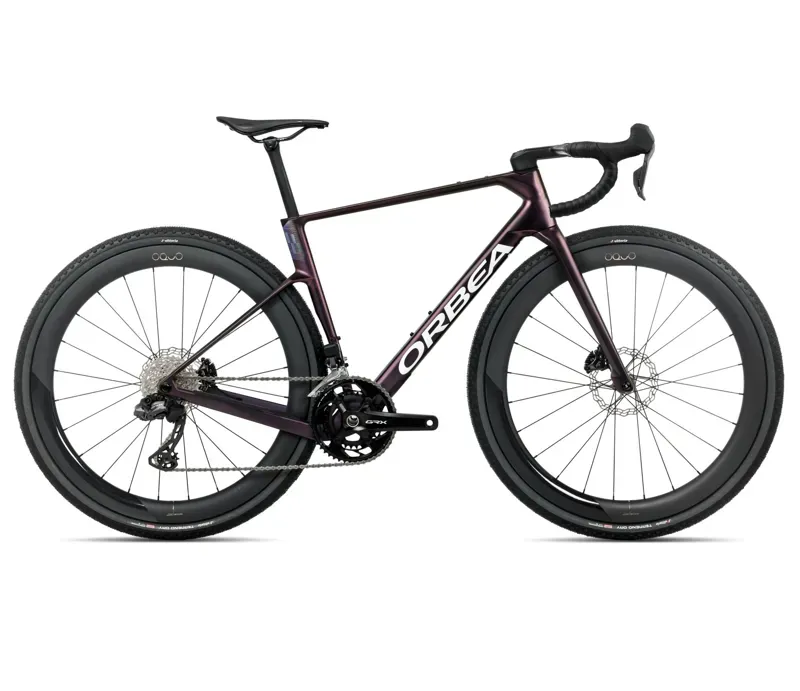 New 2026 Orbea Terra Race M20iLTD 1X Gravel Bike in Sunset matt