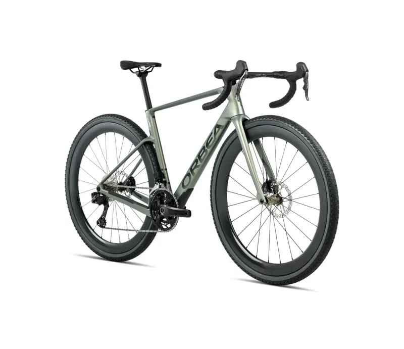 New 2026 Orbea Terra Race M20LTD Gravel Bike in Spaceship Green Matt-1