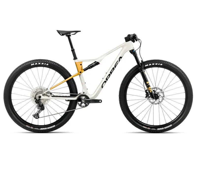 NEW - Oiz M30 Mountain Bike in Ivory White - Bumblebee Yellow Matt