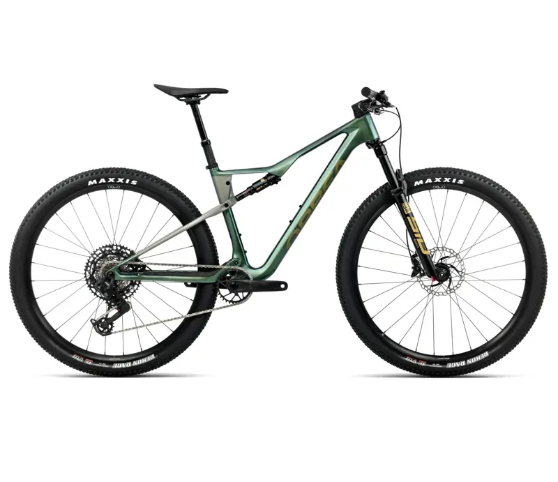 NEW - Oiz M21 Mountain Bike in Seaweed Carbon View - Spaceship Green Matt