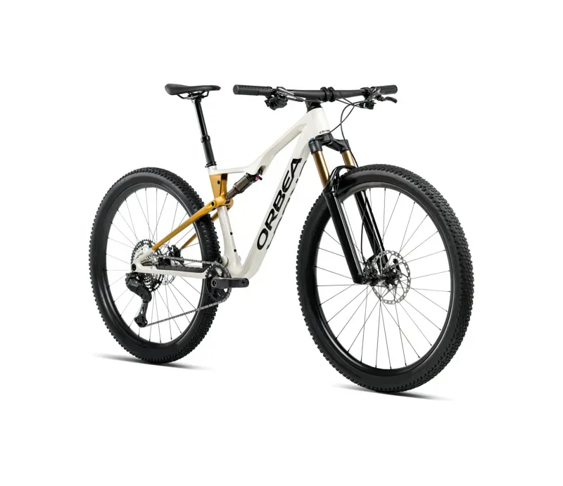 NEW - Oiz M30 Mountain Bike in Ivory White - Bumblebee Yellow Matt-1