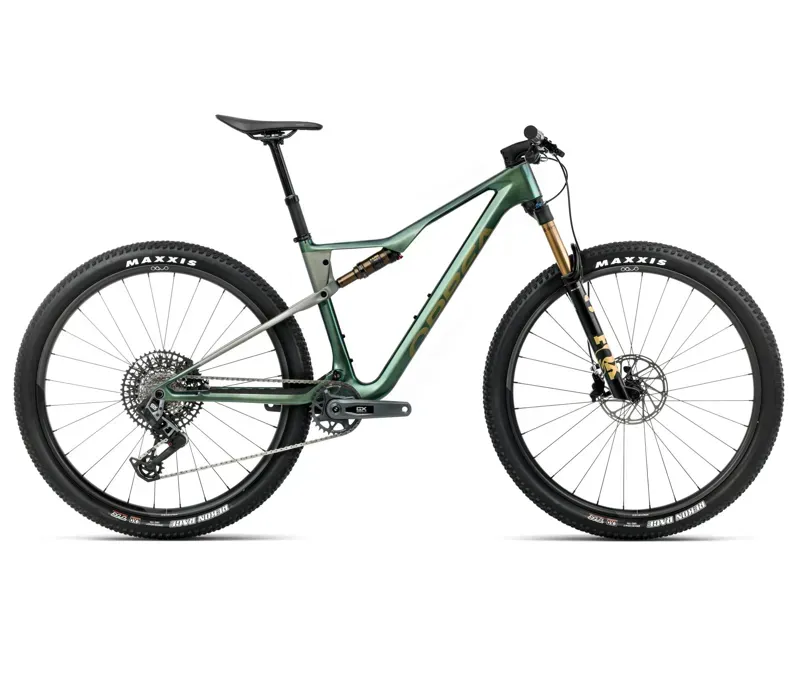 NEW - Oiz M10 Axs Mountain Bike in Seaweed Carbon View - Spaceship Green Matt