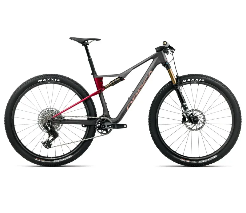 NEW - Oiz M-Team Axs Mountain Bike in Diamond Carbon View Matt - Red