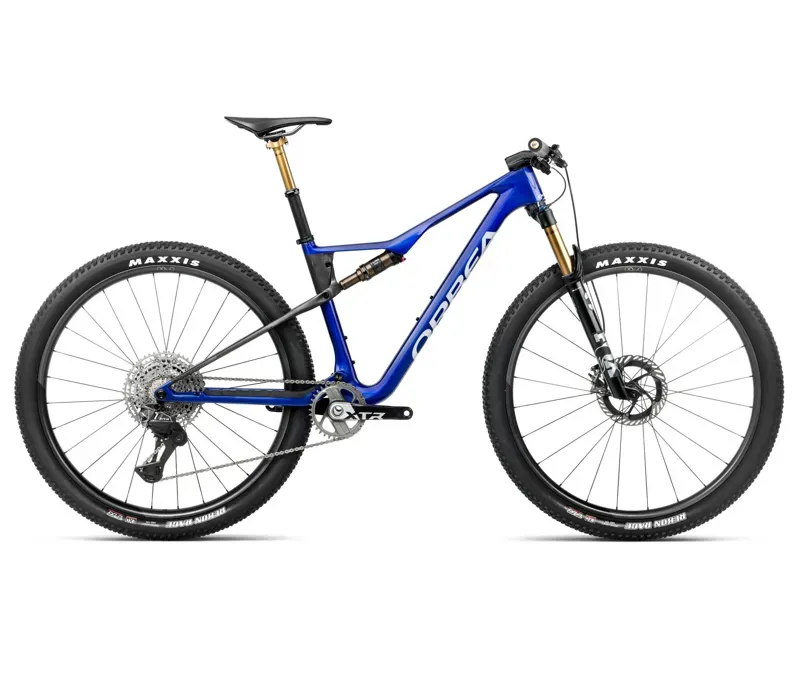 NEW - Oiz M- Team Factory Mountain Bike in Blue Blue - Carbon Raw Matt