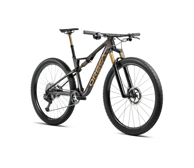 NEW - Oiz M- Team Factory Mountain Bike in Bronze Carbon View - Titan Gold Matt-1