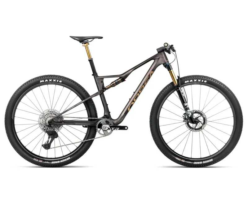 NEW - Oiz M- Team Factory Mountain Bike in Bronze Carbon View - Titan Gold Matt