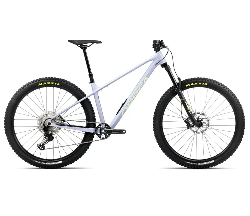 New 2026 Orbea Laufey H10 Mountain Bike in Digital Lavender - Acid Gum
