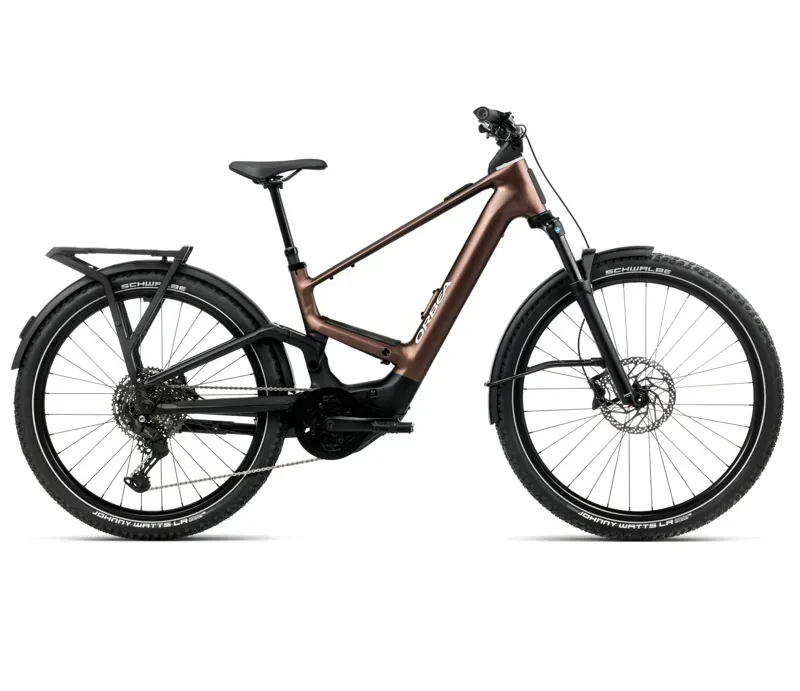NEW - Orbea Muga 30 Urban Electric Bike in Rust - Diamond Black Matt