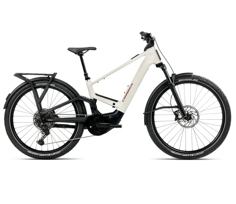 NEW - Orbea Muga 30 Urban Electric Bike in Ivory White - Black