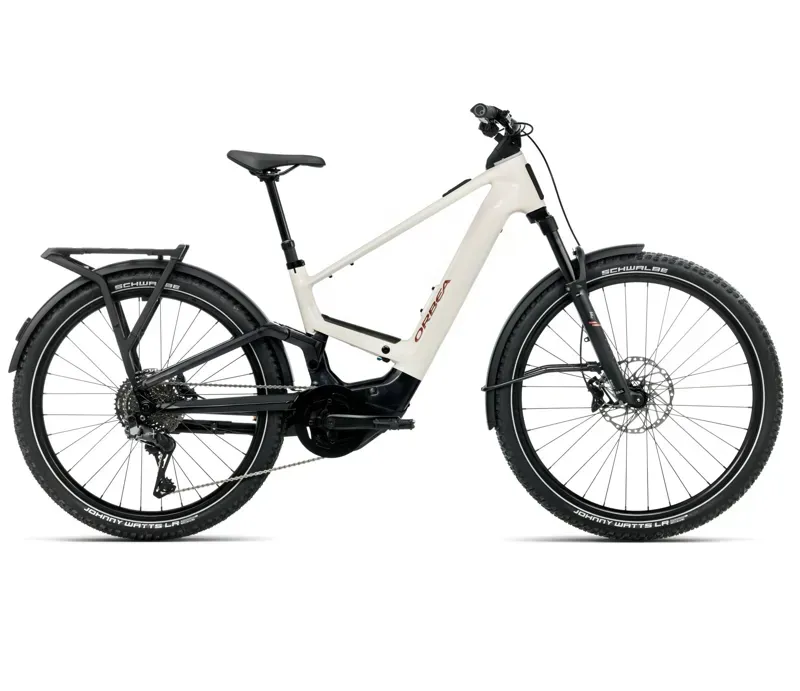 NEW - Orbea Muga 20 Urban Electric Bike in Ivory White - Black