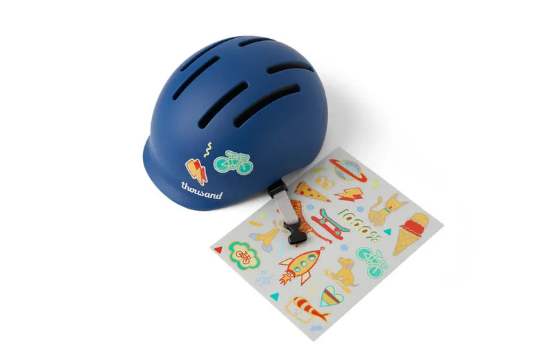 Thousand Bravo Blue Jr. Toddler Helmet-5