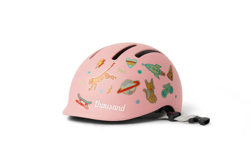 Thousand Plush Pink Jr. Toddler Helmet-1