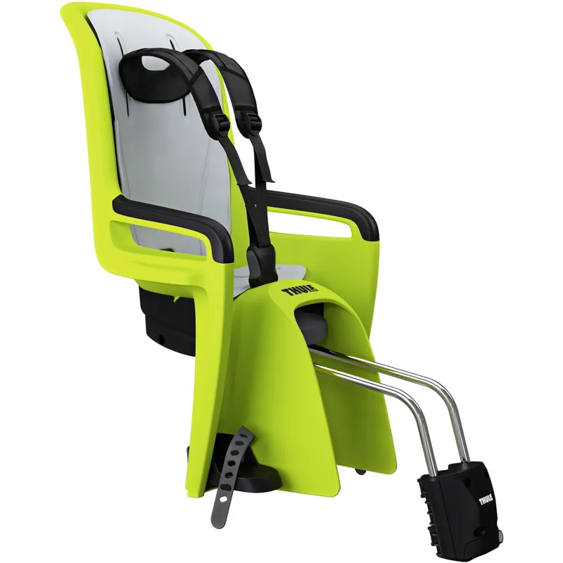 Thule RideAlong 2 Rear Child Seat in Lime Frame Mounted