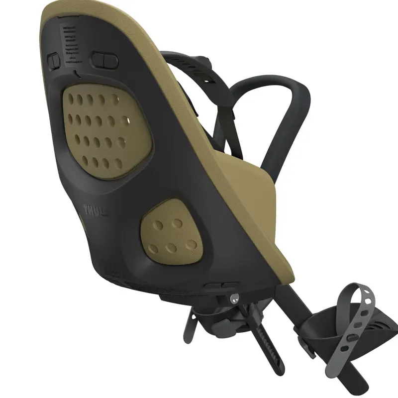 Thule Yepp 2 Mini Front Child Bike Seat in Nutria Green-1