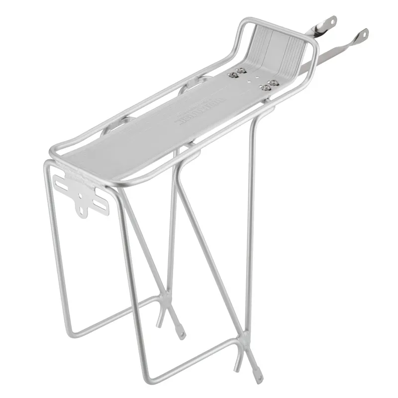 Tortec Tour Rear Rack: 26- 700c in Silver