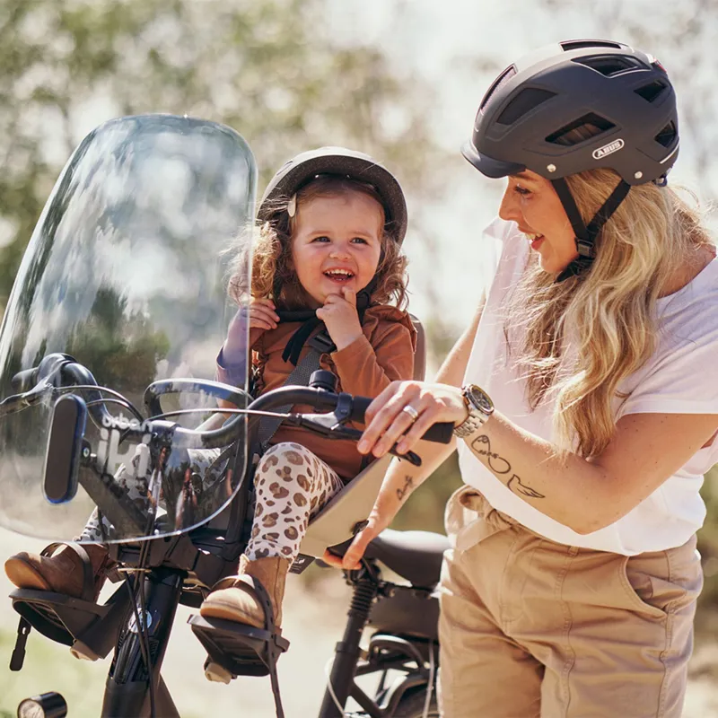 Urban Iki Front Child Seat TA-KE - Fuji Blue / Bincho Black-5