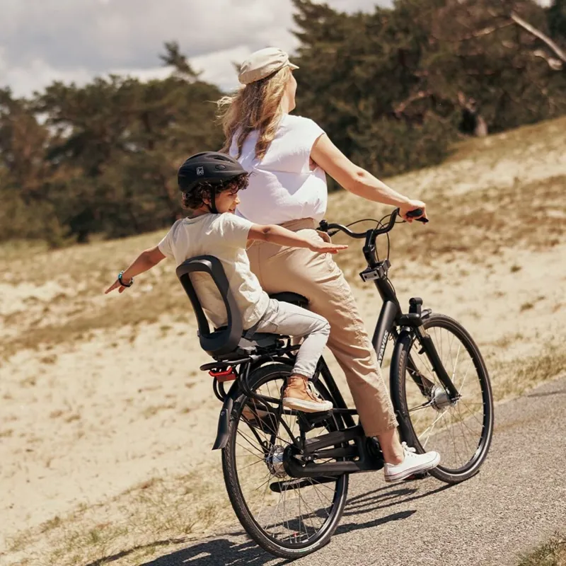 Urban Iki Junior Seat - Black / Black Bincho Black - Rack Mount-5