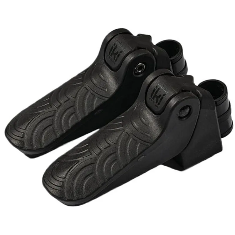 Junior Seat Footrests in Black