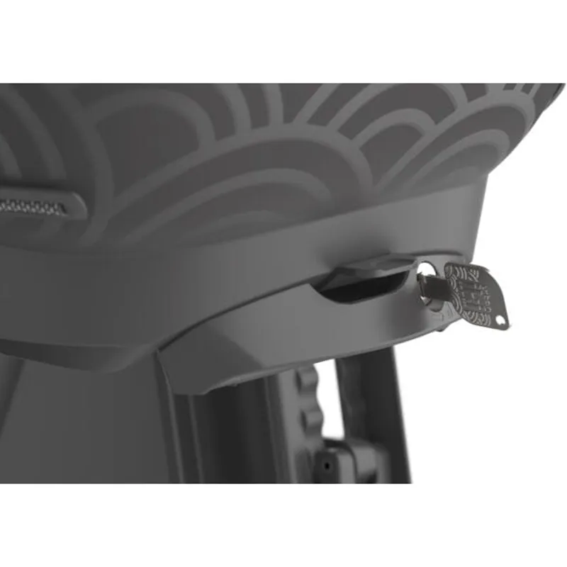 Urban Ïki Rear Child Seat TA-KE -in Icho Green / Bincho Black - Rack/Frame Mount-2