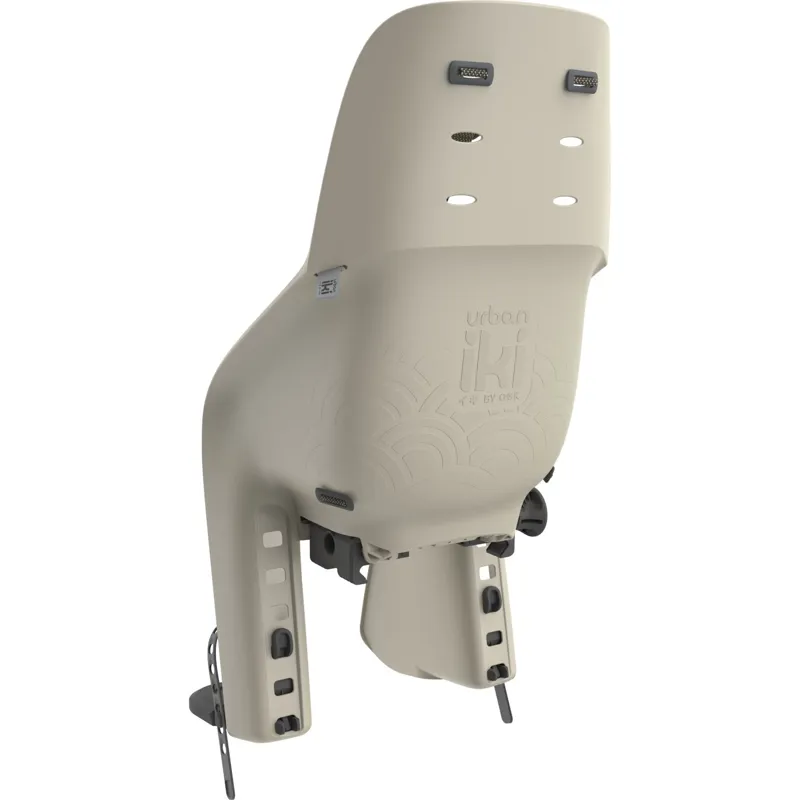 Urban Iki Rear Child Seat U-ME Easy Fix in Nagisa Beige / Bincho Black - Rack Mount-1